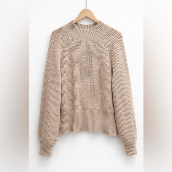 Sweaters - Varley $200 Anthropologie Martina High-Neck Ribbed Sweater